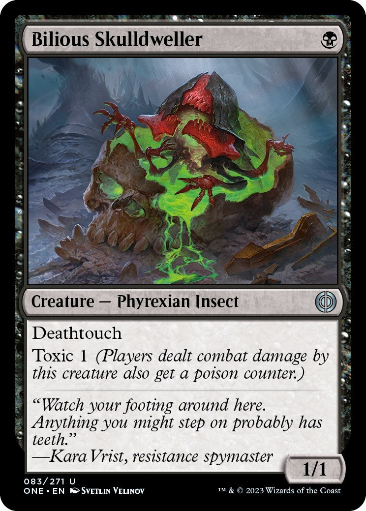 Image for Bilious Skulldweller (83) (Phyrexia: All Will Be One) - Magic: The Gathering
