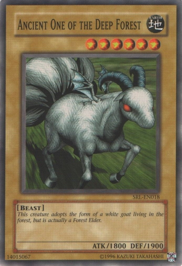 Image for Ancient One of the Deep Forest (SRL-EN018) (SRL-EN) - YuGiOh