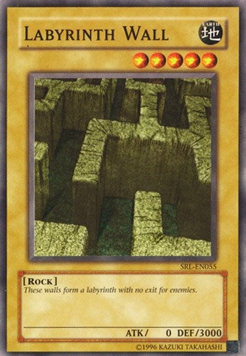 Image for Labyrinth Wall (SRL-EN055) (Spell Ruler (Worldwide English)) - YuGiOh