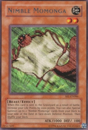 Image for Nimble Momonga (SRL-EN086) (Spell Ruler (Worldwide English)) - YuGiOh