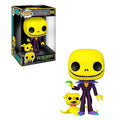 Image for The Nightmare Before Christmas: Jack Skellington & Zero Super Sized 10" (Glow-in-the-Dark) - Funko