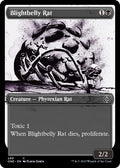 Image for Blightbelly Rat (Showcase) (289) (Phyrexia: All Will Be One) - Magic: The Gathering