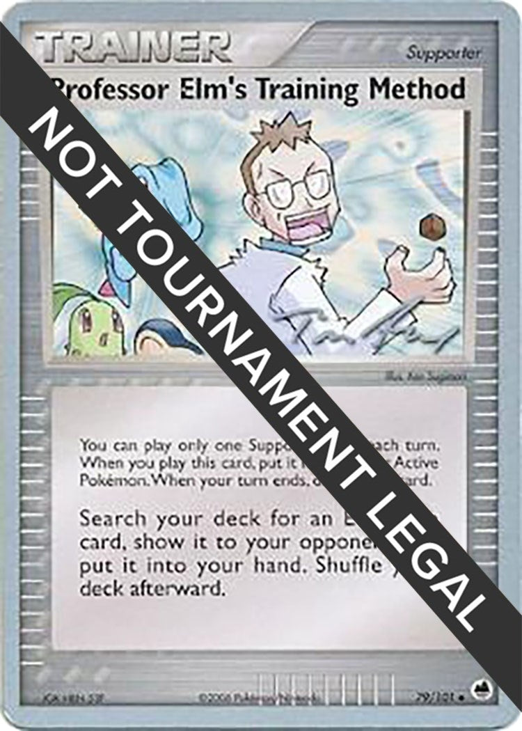 Image for Professor Elm's Training Method - 2007 (Tom Roos) (79/101) (WCD) - Pokemon