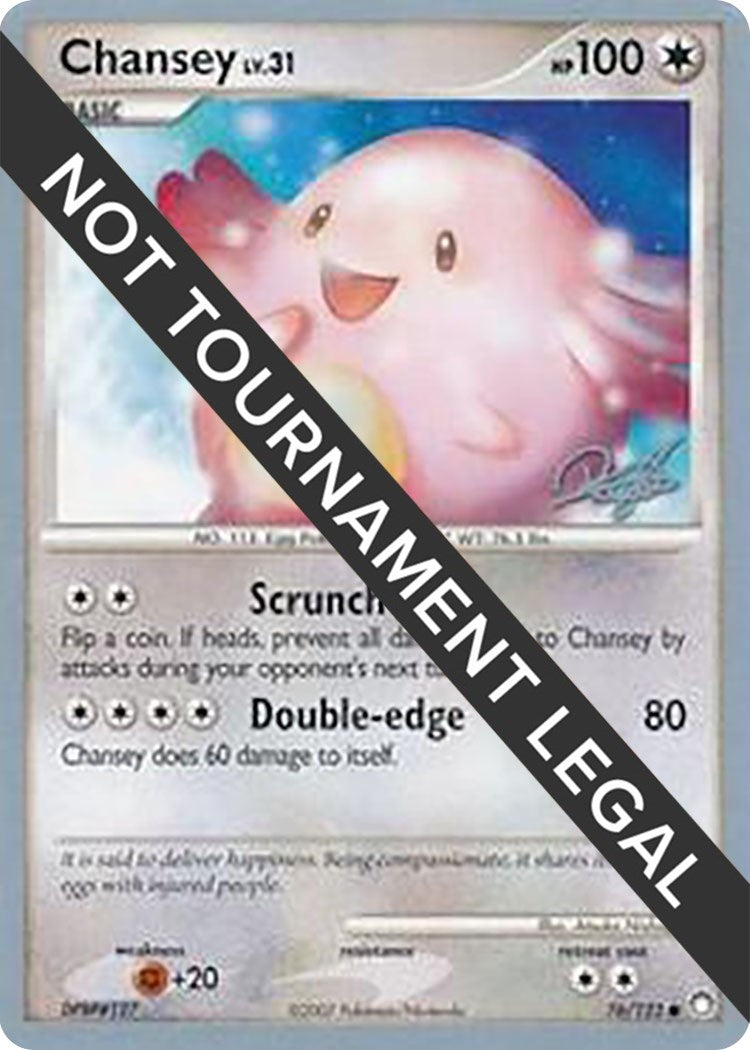 Image for Chansey - 2008 (Paul Atanassov) (76/123) (WCD) - Pokemon