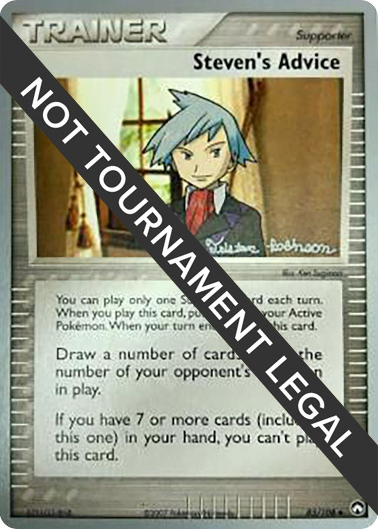 Image for Steven's Advice - 2008 (Tristan Robinson) (83/108) (WCD) - Pokemon