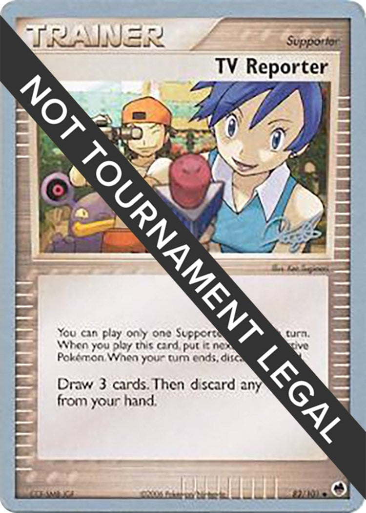 Image for TV Reporter - 2008 (Paul Atanassov) (82/101) (WCD) - Pokemon
