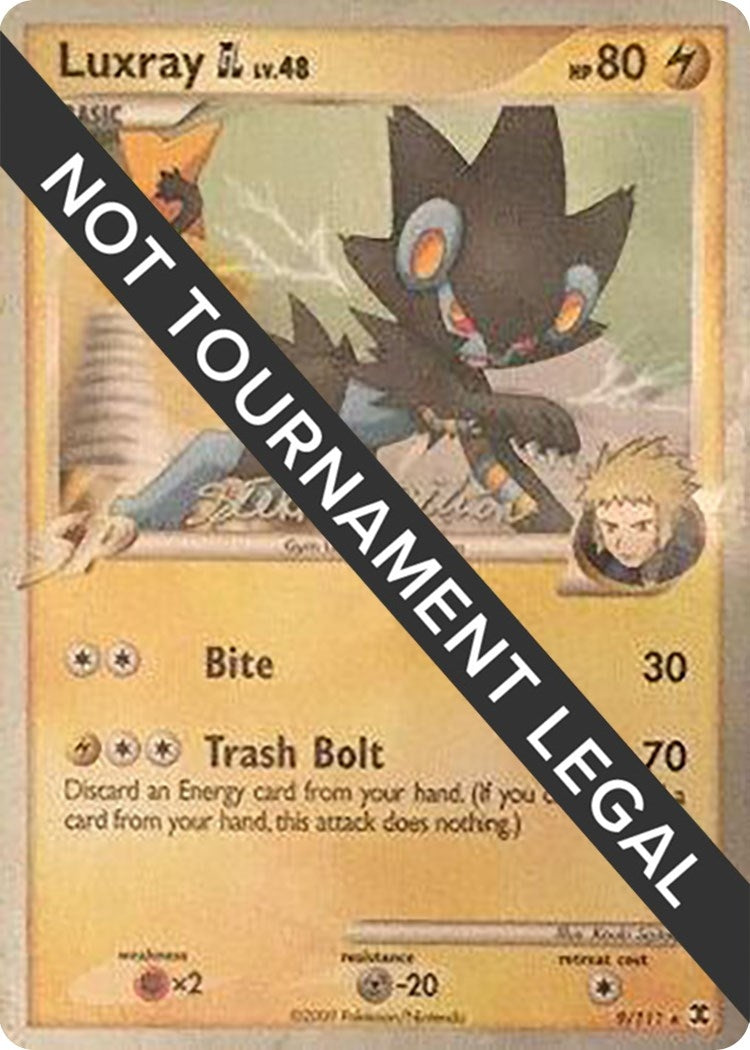 Image for Luxray GL - 2009 (Stephen Silvestro) (9/111) (WCD) - Pokemon