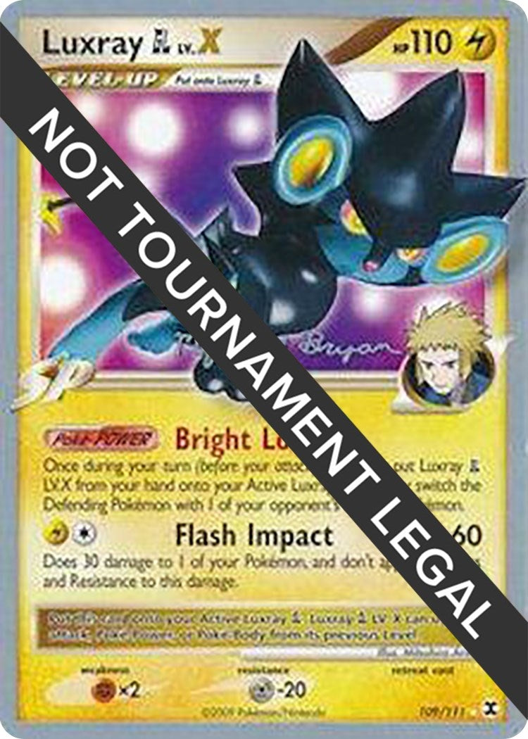 Image for Luxray GL LV.X - 2010 (Mychael Bryan) (109/111) (WCD) - Pokemon