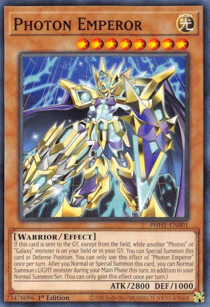 Image for Photon Emperor (PHHY-EN001) (PHHY) - YuGiOh