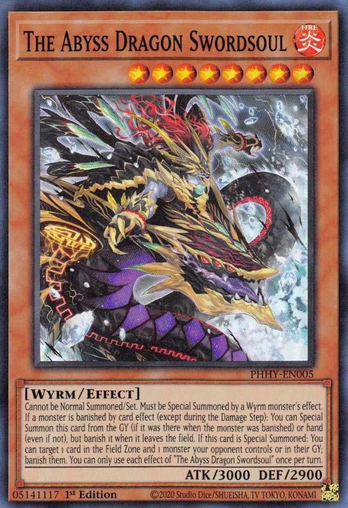 Image for The Abyss Dragon Swordsoul (PHHY-EN005) (PHHY) - YuGiOh