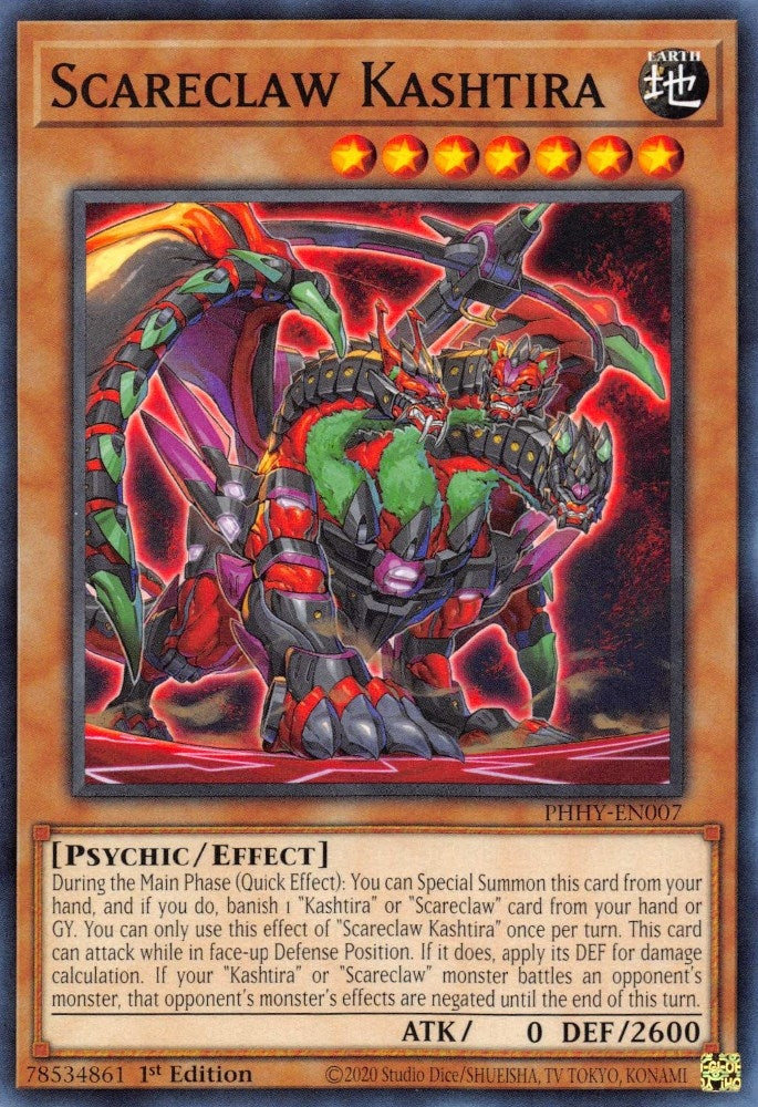 Image for Scareclaw Kashtira (PHHY-EN007) (PHHY) - YuGiOh
