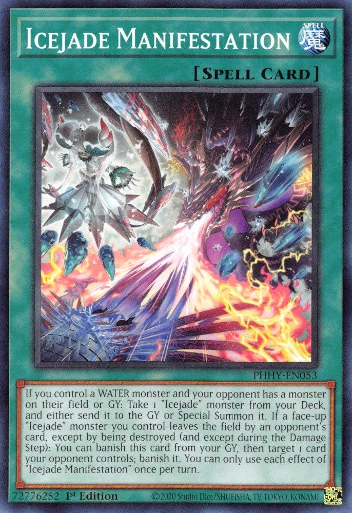 Image for Icejade Manifestation (PHHY-EN053) (PHHY) - YuGiOh