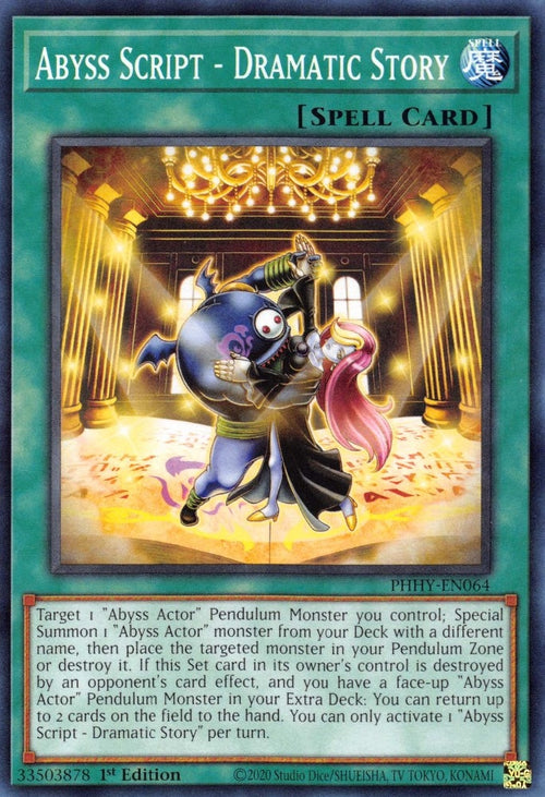 Image for Abyss Script - Dramatic Story (PHHY-EN064) (PHHY) - YuGiOh