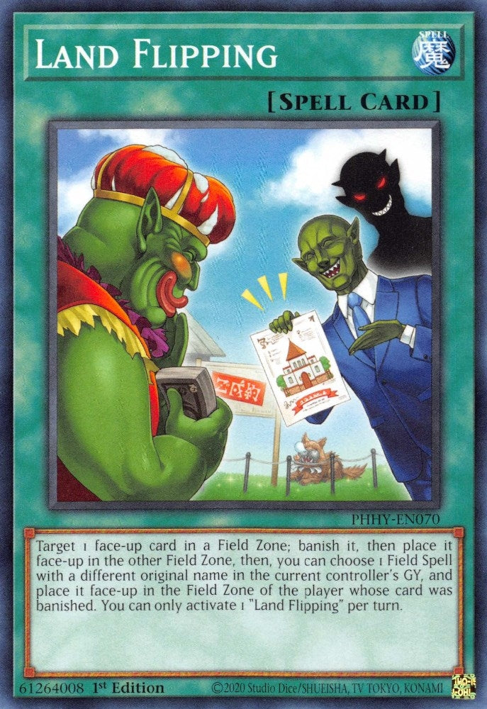 Image for Land Flipping (PHHY-EN070) (PHHY) - YuGiOh