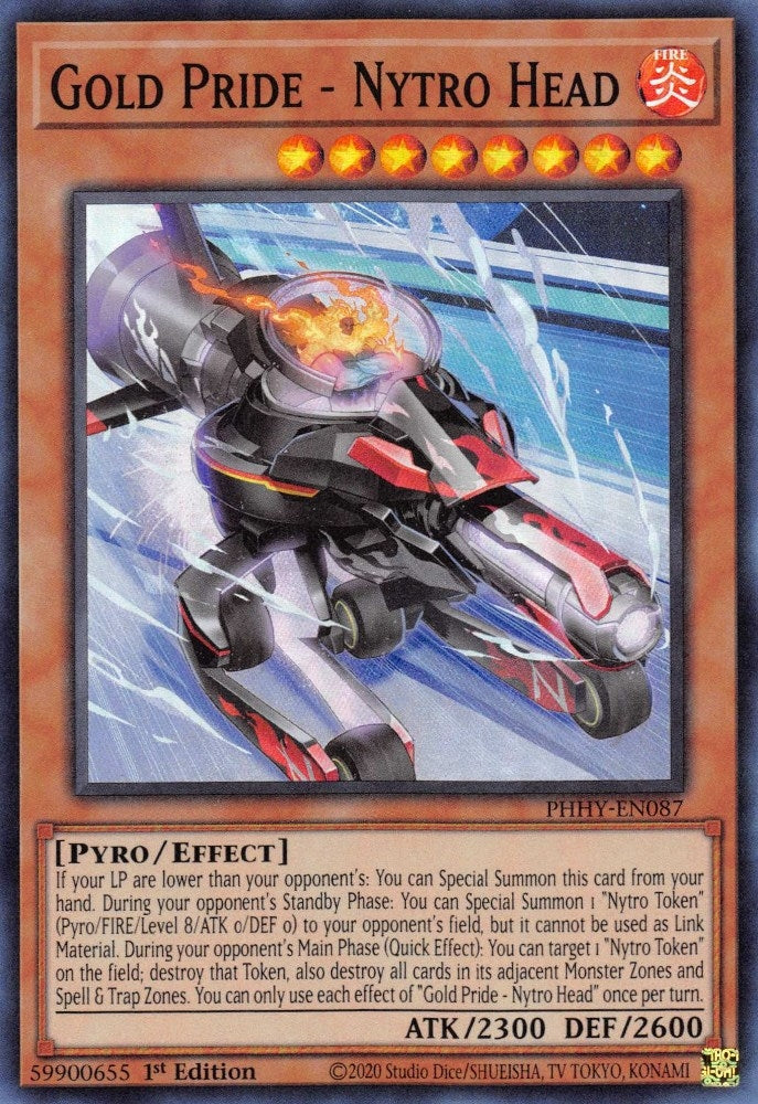 Image for Gold Pride - Nytro Head (PHHY-EN087) (PHHY) - YuGiOh