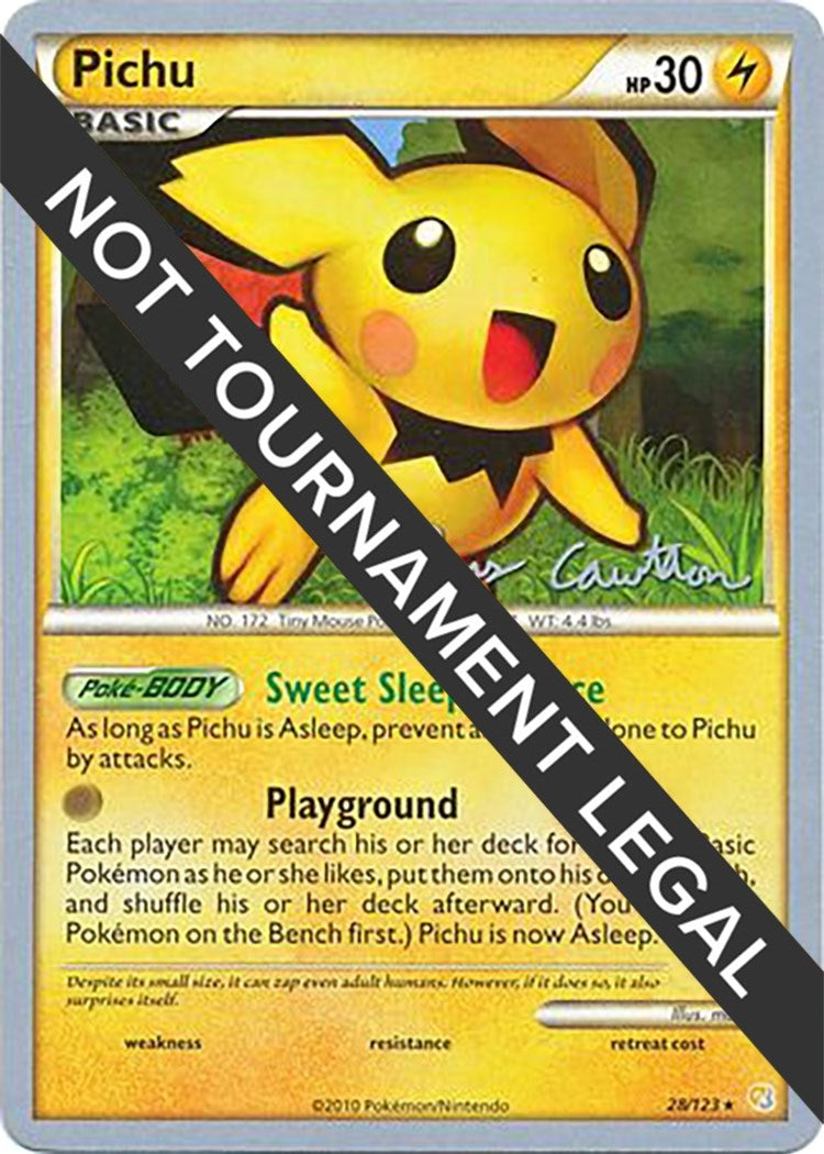 Image for Pichu - 2011 (Ross Cawthon) (28/123) (WCD) - Pokemon