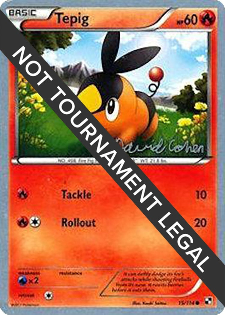 Image for Tepig - 2011 (David Cohen) (15/114) (WCD) - Pokemon
