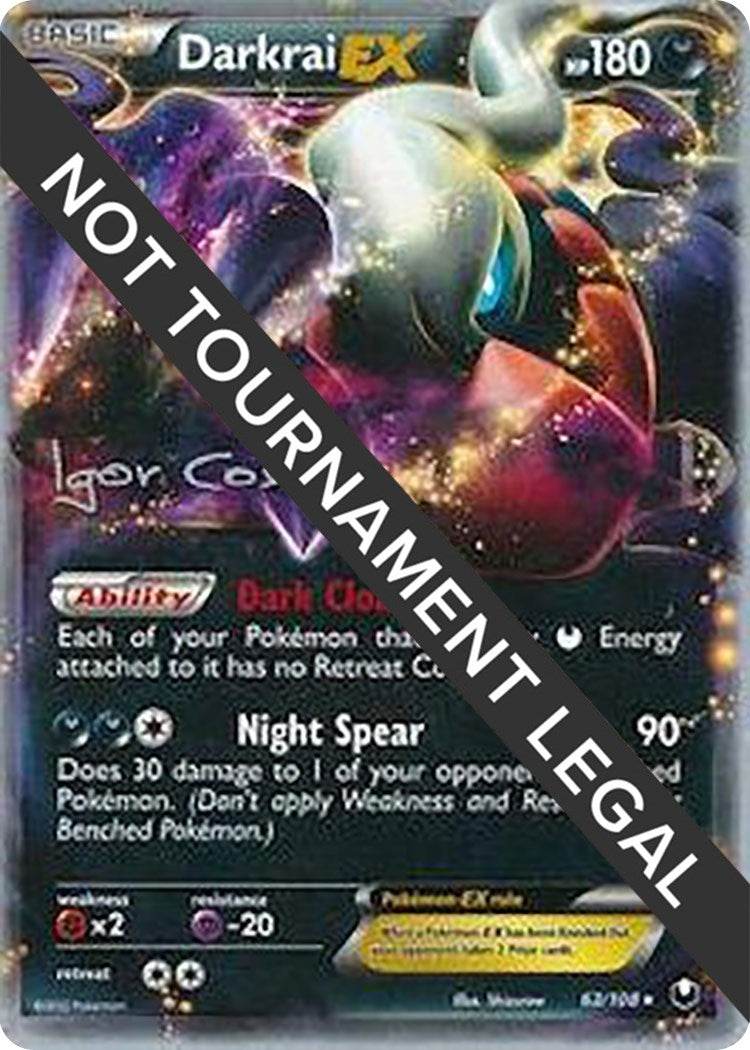 Image for Darkrai EX - 2012 (Igor Costa) (63/108) (WCD) - Pokemon