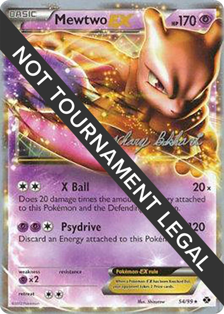Image for Mewtwo EX - 2012 (Zachary Bokhari) (54/99) (WCD) - Pokemon