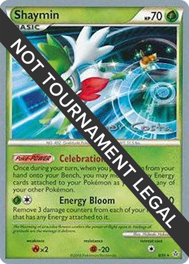 Image for Shaymin - 2012 (Igor Costa) (8/95) (WCD) - Pokemon