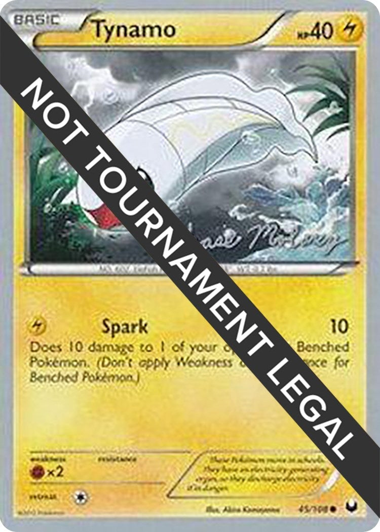 Image for Tynamo - 2012 (Chase Moloney) (45/108) (WCD) - Pokemon