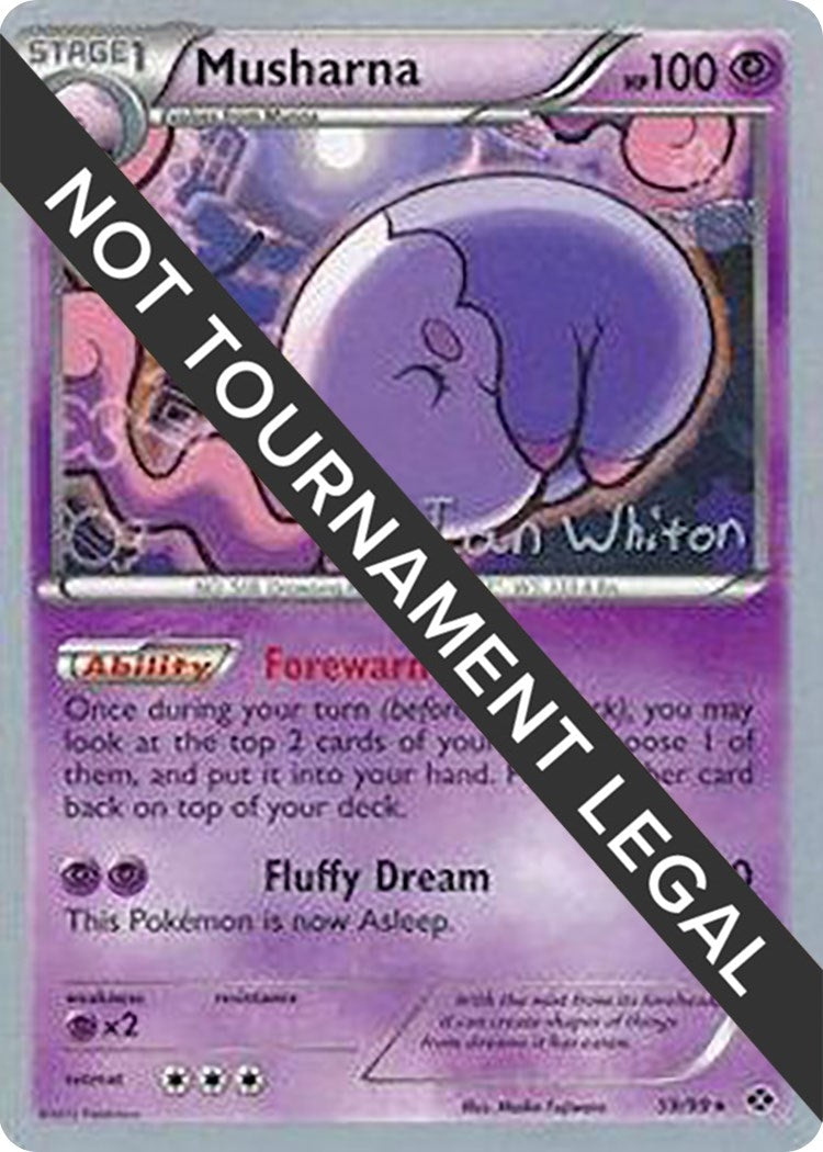 Image for Musharna - 2013 (Ian Whiton) (59/99) (WCD) - Pokemon