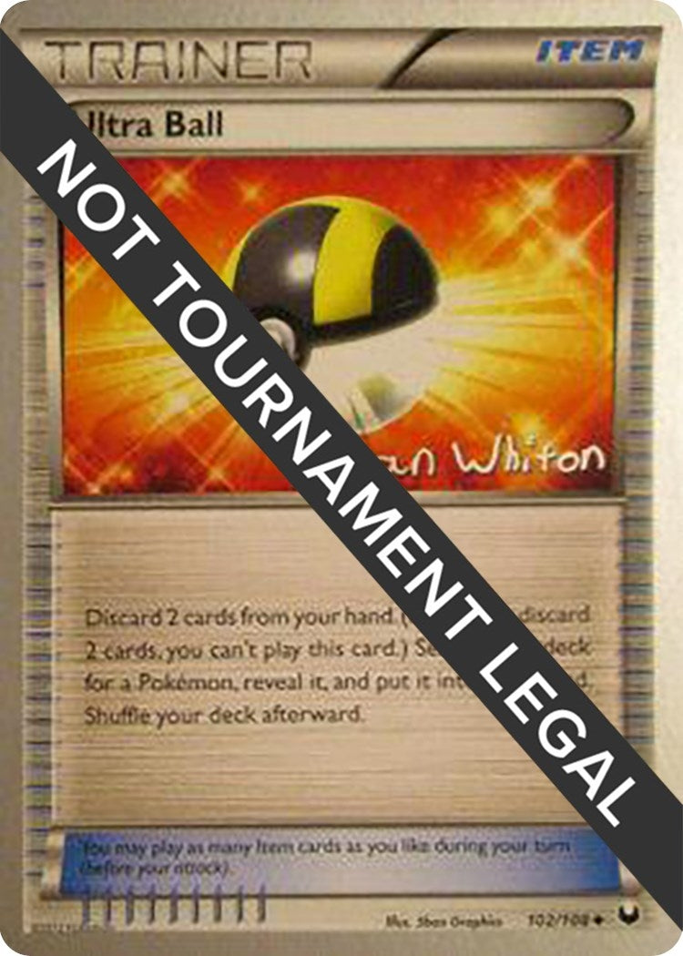 Image for Ultra Ball - 2013 (Ian Whiton) (102/108) (WCD) - Pokemon
