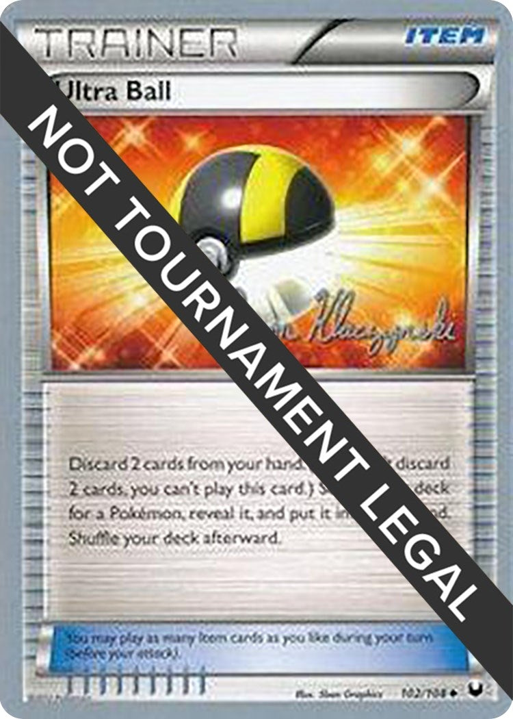 Image for Ultra Ball - 2013 (Jason Klaczynski) (102/108) (WCD) - Pokemon