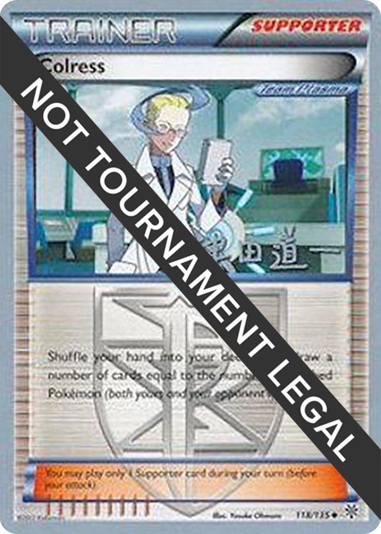 Image for Colress - 2014 (Michikazu Tsuda) (118/135) (WCD) - Pokemon