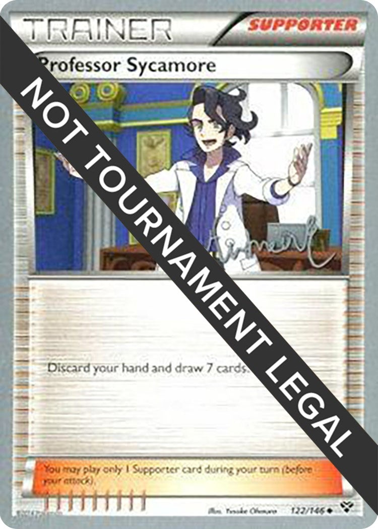 Image for Professor Sycamore - 2014 (Andrew Estrada) (122/146) (WCD) - Pokemon