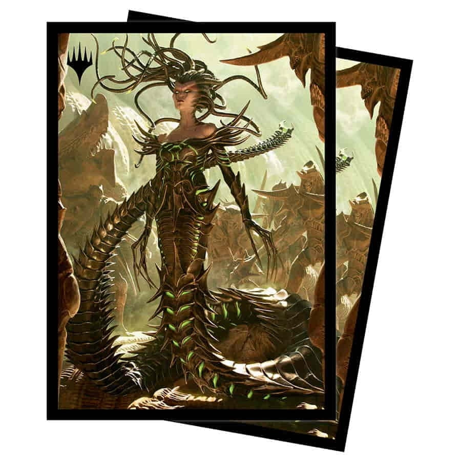 Image for Phyrexia: All Will Be One Vraska, Betrayal's Sting Standard Deck Protector sleeves for Magic (100-pack) - Card Sleeves