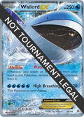 Image for Wailord EX - 2015 (Jacob Van Wagner) (38/160) (WCD) - Pokemon