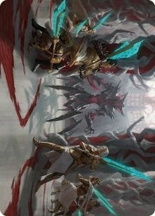Image for Goldwardens' Gambit Art Card (29) (Phyrexia: All Will Be One) - Magic: The Gathering