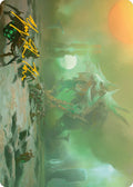 Image for Green Sun's Twilight Art Card (Gold-Stamped Signature) (39) (Phyrexia: All Will Be One) - Magic: The Gathering
