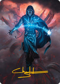Image for Jace, the Perfected Mind Art Card (15/81) (Gold-Stamped Signature) (15) (Phyrexia: All Will Be One) - Magic: The Gathering