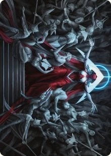 Image for Elesh Norn, Mother of Machines Art Card (2/81) (2) (Phyrexia: All Will Be One) - Magic: The Gathering