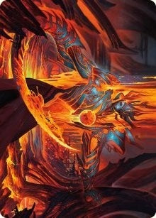 Image for Free From Flesh Art Card (27) (Phyrexia: All Will Be One) - Magic: The Gathering