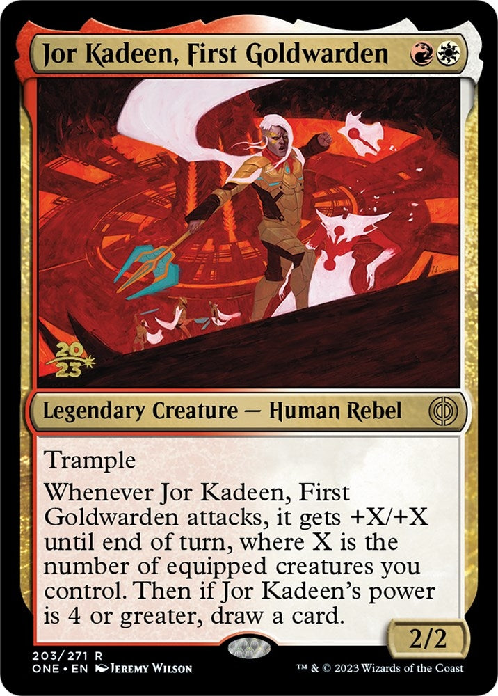 Image for Jor Kadeen, First Goldwarden (203) (Prerelease Cards) - Magic: The Gathering