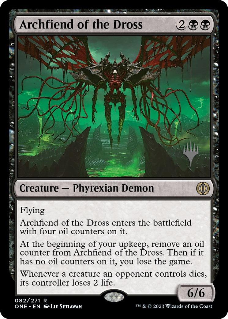 Image for Archfiend of the Dross (82) (Phyrexia: All Will Be One) - Magic: The Gathering