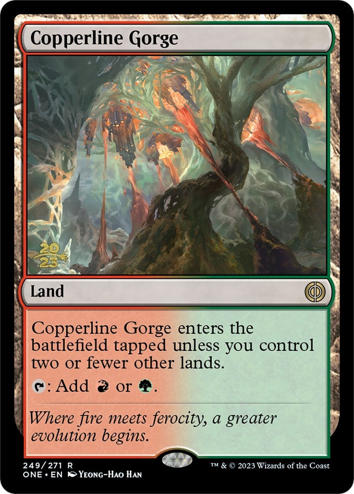 Image for Copperline Gorge (249) (Prerelease Cards) - Magic: The Gathering