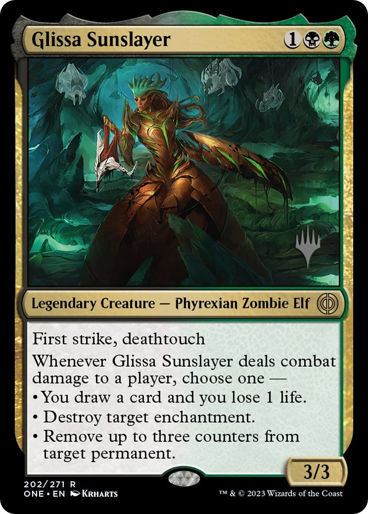Image for Glissa Sunslayer (202) (Phyrexia: All Will Be One) - Magic: The Gathering