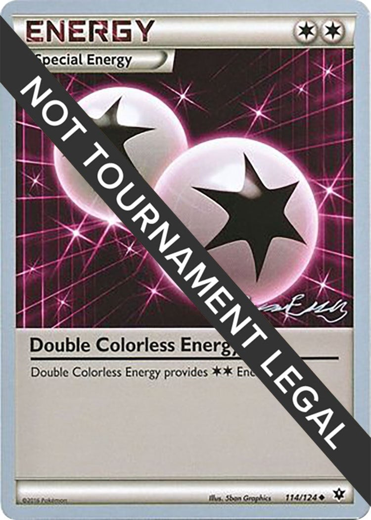 Image for Double Colorless Energy - 2016 (Jesper Eriksen) (114/124) (WCD) - Pokemon