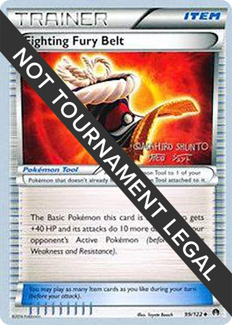 Image for Fighting Fury Belt - 2016 (Shunto Sadahiro) (99/122) (WCD) - Pokemon
