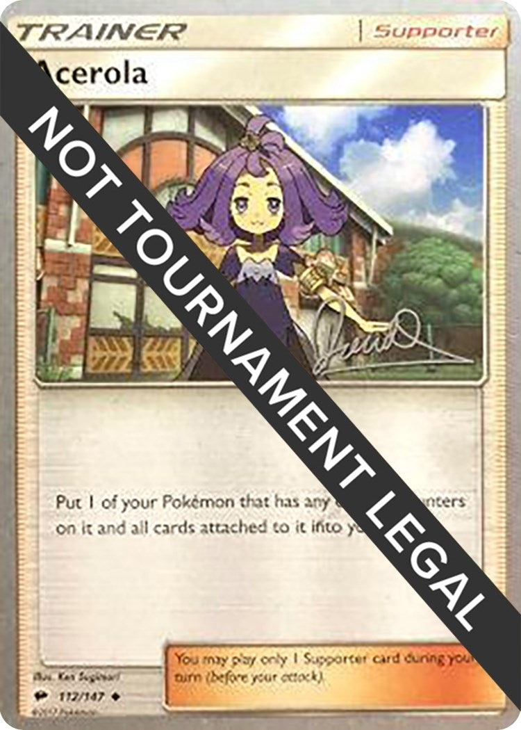 Image for Acerola - 2017 (Diego Cassiraga) (112/147) (WCD) - Pokemon