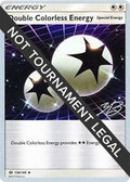 Image for Double Colorless Energy - 2017 (Zachary Bokhari) (136/149) (WCD) - Pokemon