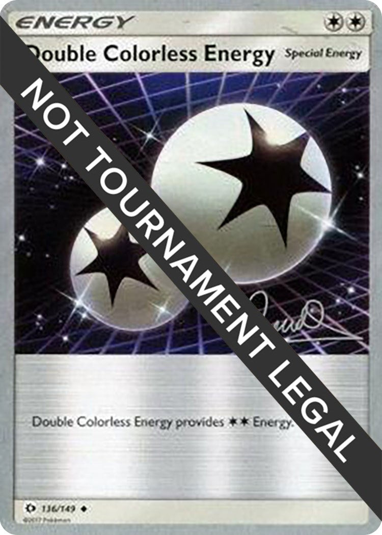 Image for Double Colorless Energy - 2017 (Diego Cassiraga) (136/149) (WCD) - Pokemon