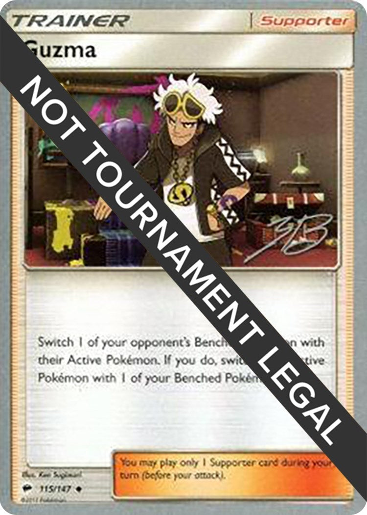 Image for Guzma - 2017 (Zachary Bokhari) (115/147) (WCD) - Pokemon