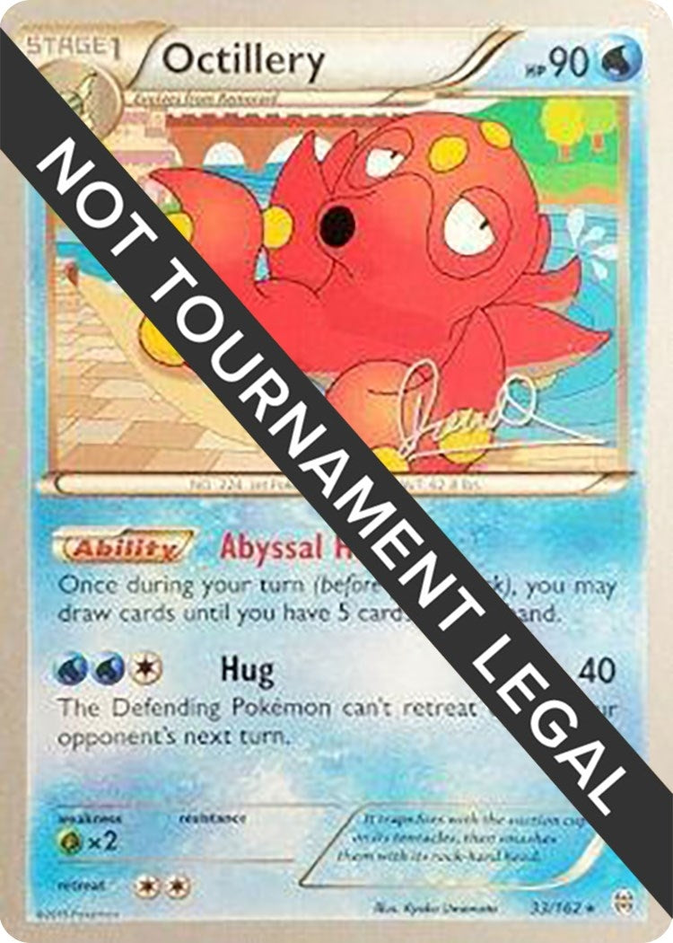 Image for Octillery - 2017 (Diego Cassiraga) (33/162) (WCD) - Pokemon