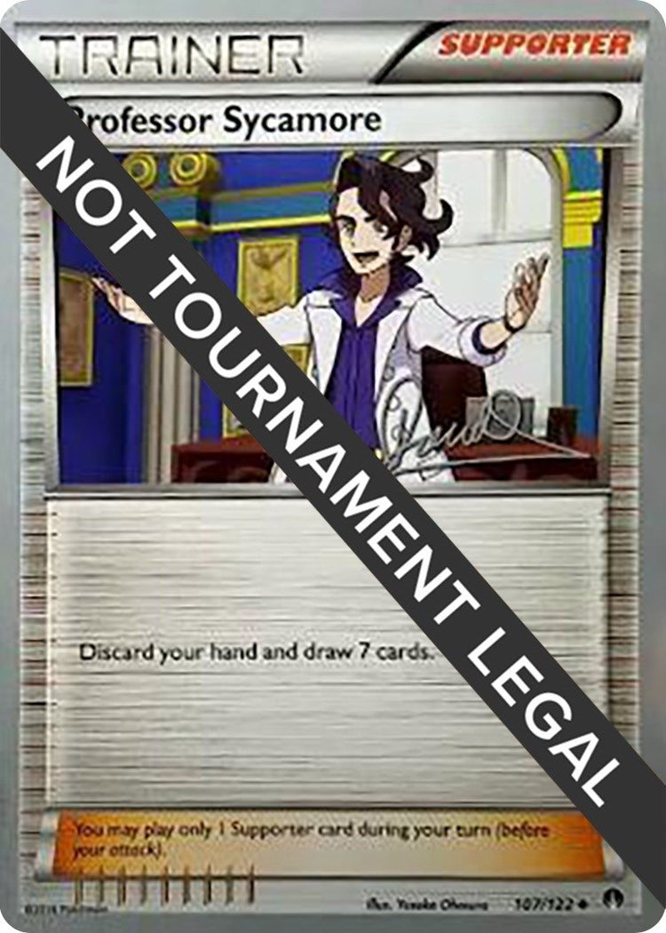 Image for Professor Sycamore - 2017 (Diego Cassiraga) (107/122) (WCD) - Pokemon
