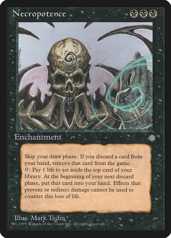Image for Necropotence (42) (Ice Age) - Magic: The Gathering